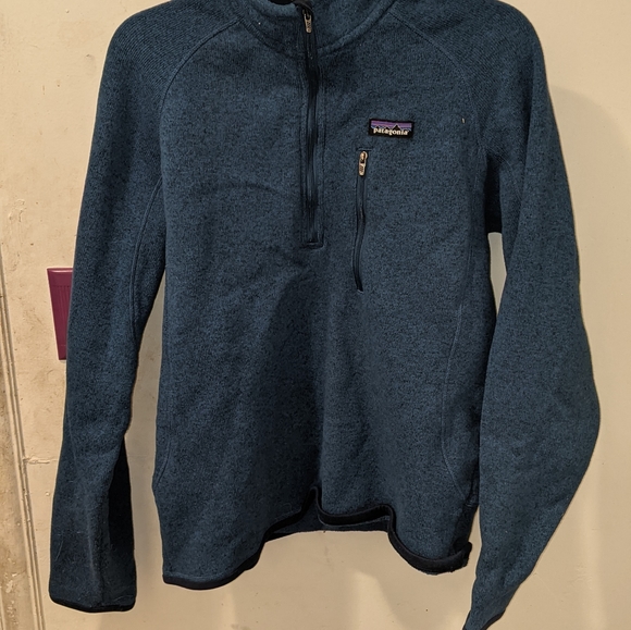 Med Patagonia fleece in cornflower blue - Picture 2 of 5